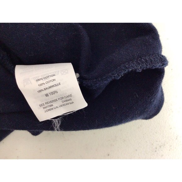 J Crew Blouse Top Stripe Bow Trim Womens Medium - Picture 6 of 7